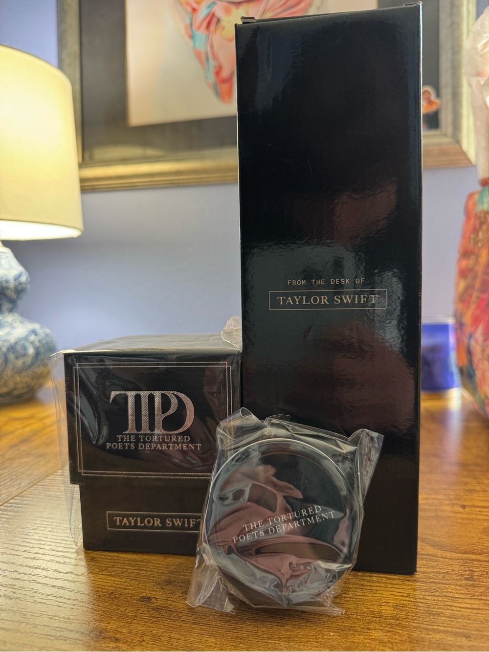 TTPD Bundle Taylor Swift The Tortured Poets Department Candle, Tumbler, picks
